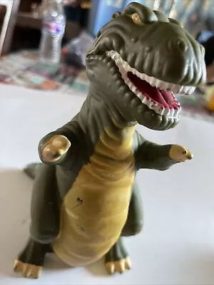 Land Before Time T-Rex Sharptooth Dinosaur Pizza Hut Hand Puppet 1988 Vintage • $20.62