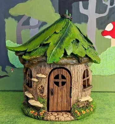 Miniature Forest House Woodland Knoll Collection Fairy Gnome Troll Garden NEW • $36.95