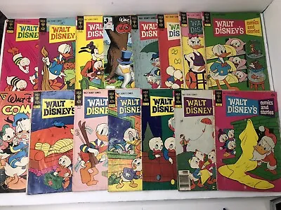 Walt Disney Comics And Stories Lot Of 15 Gold Key + Gladstone 60s/70s/80s/90s • $27