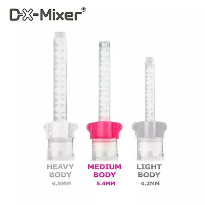 48Pcs DX-Mixer Dental Impression Material Mixing Tips 6.5/5.4/4.2mm Korea Made • $13.49