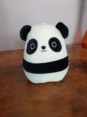 Squishmallow Stanley The Panda Bear Plush Stuffed Mini Kellytoy 5  Black White • $4.95