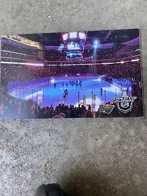 2013 Minnesota Wild Season Ticket Playoffs Chicago Blackhawks Cup Book Stub • $9.99