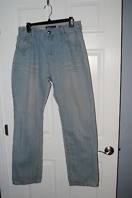 ECKO Unltd Men's Size 38 Straight Fit Blue Denim Jeans • $4.99