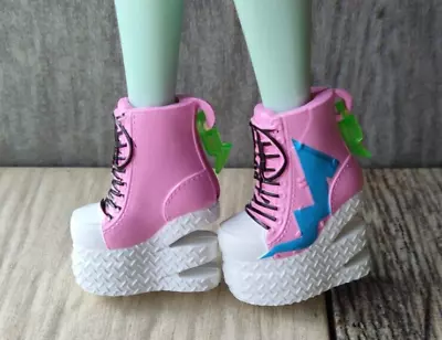 Monster High G3 Day Out Frankie Stein Doll PINK TENNIS SHOES Mattel • $5.99