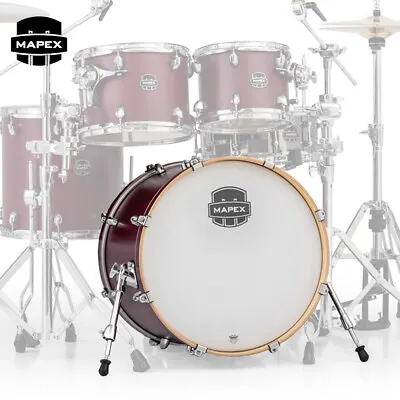 Mapex Armory ARB2218CRE Birch/Maple 22  X 18  Cordovan Red Bass Kick Drum • $469