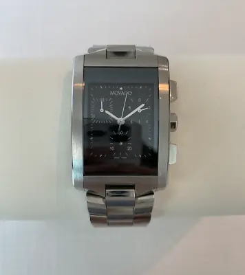 Movado Mens Ss Eliro Watch *new* 84.h1.1461 R//$1995  • $975