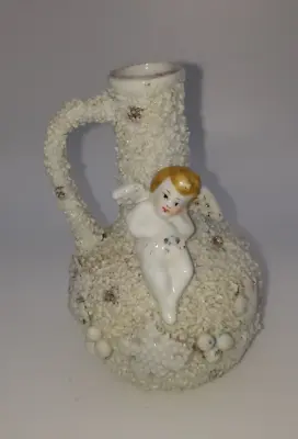 $9.99 • Buy Antique Tiny Cherub Spill Vase Elfinware Germany $9.99
