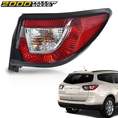 Tail Light Fit For 2013-2017 Chevrolet Traverse Passenger Side Outer With Bulb • $56.84