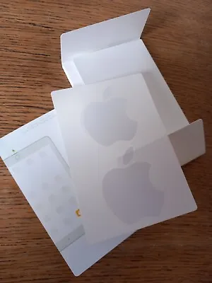 APPLE Logo Decals Original IPhone IPad MacBook White Stickers X 2. 100% Original • £1.99