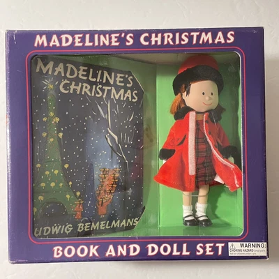 £47.09 • Buy Madeline’s Christmas Book And Doll Set, New In Box, 2002 Vintage