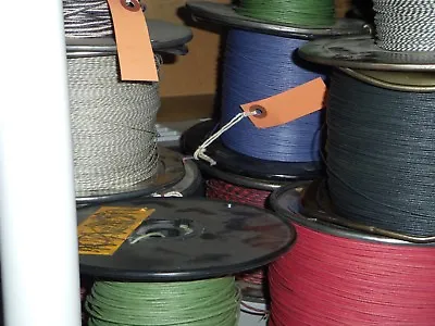 50ft Western Electric 24g Solid Cloth  Wire NOS..MANY COLORS • $14.95
