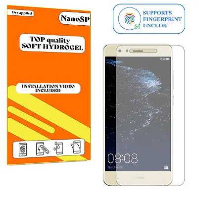 Screen Protector For Huawei P10 Lite Hydrogel Cover - Clear TPU FILM • £3.98