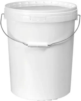 Buckets Tubs Pail Containers Plastic Tamper Lid Handle 1L 3L 5L 10L 20L 25L 30L • £159.99