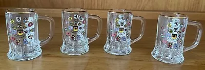 VINTAGE FOUR Walt Disney World GERMANY EPCOT Shot Glass With Handle MUG STEIN • $14.95