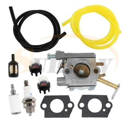 Carburetor Fuel Filter Spark Plug For 300981002 Homelite UT-10532 33cc Chainsaw • £17.32
