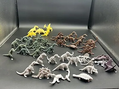 Vintage Lot 40+ Marx Prehistoric Playset Dinosaur Figures Gray Green Brown  • $44.95