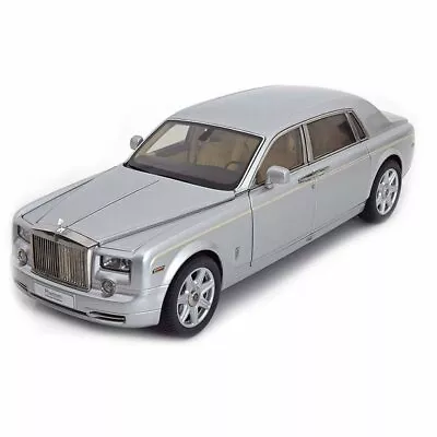 Kyosho Rolls Royce Phantom Extended Wheelbase Silver 08841S 1:18*New*VERY RARE!! • $599