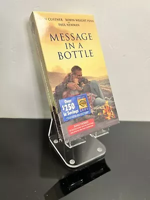 Message In A Bottle-VHS-2000-Collectors Edition-Costner Wright Penn-Sealed! • $5.45