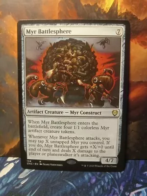 Myr Battlesphere [Phyrexia: All Will Be One Commander] • $1.38