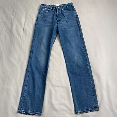 Levis Jeans Womens 27 70s High Slim Straight Denim • $21.50