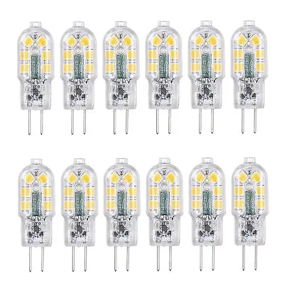 12 X G4 3W LED Capsule Light Bulb Replacement Lamps Halogen Bulbs 12V UK • £9.19