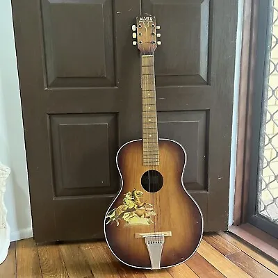 $1279.99 • Buy Rare Vintage ALVER MATON Victoria Australia Acoustic Guitar