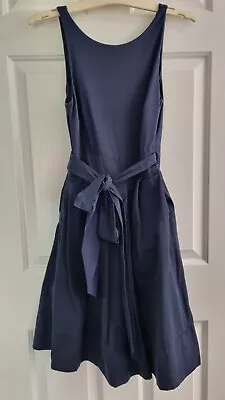 'Forever New' Size 8 Navy Blue Cocktail Fit And Flare Dress. As New Condition. • $32