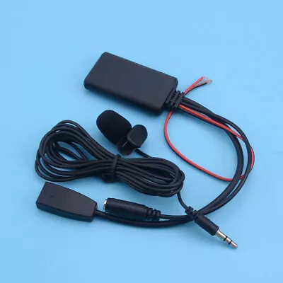 Bluetooth Audio AUX Cable Adapter With Microphone Fit For BMW 3 Series E46 02-06 • $12.05