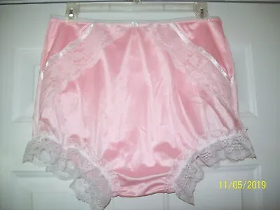 PINK Tricot Bubble Bloomer & SISSY PANTY 2 LAYERS Men Or Women   32-40 Waist • $46.99