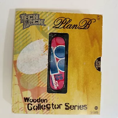 Tech Deck Plan B Ryan Sheckler Wooden Collection Fingerboard Skateboard 2009 NOS • $49.99