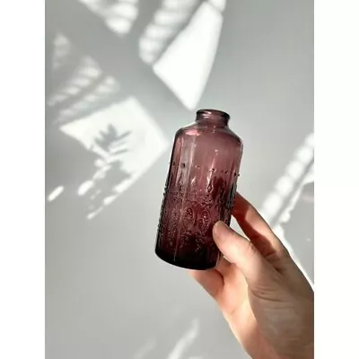 Vintage Wheaton NJ Amethyst Decorative Small Bottle • $16