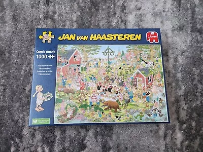 Jumbo Jan Van Haasteren Midsummer Festival 1000 Piece Puzzle BRAND NEW SEALED • £27.99