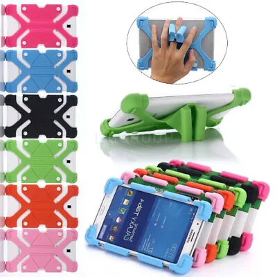 US For 8  8.5  Inch Tablet Universal Adjustable Shockproof Silicone Case Cover • $11.99