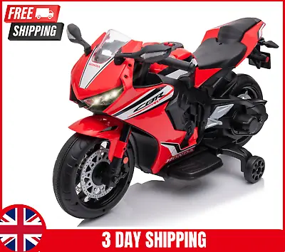 Ride On Motor Bike Honda CBR Motorcycle 6V Electric Ride On • £122.99