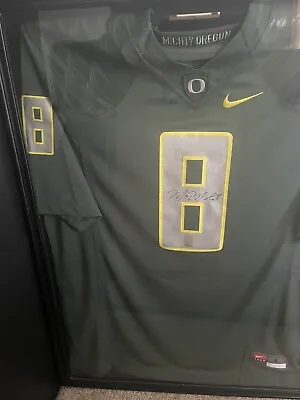 Marcus Mariota Oregon Jersey Signed With Frame • $5