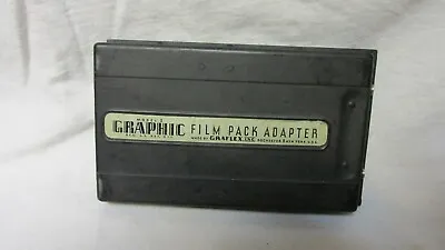 Graflex Graphic Model 2 2 1/4 X 3 1/4 Film Pack Adapter • $9.99