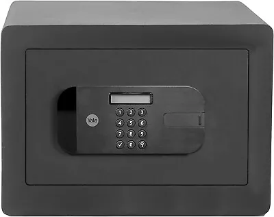 Yale Motorised High Security Black Home Safe - H25 X W35 X D30 Cm - YSEB/250/EB1 • £160.99