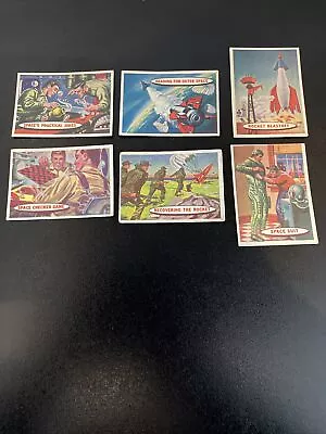 Cards 6/X88 SPACE CARDS Issued 1958 Post Free A&BC • £14.50