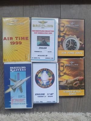 £15 • Buy Breitling Promo VHS DVD Videowall 2003 Orbiter Air Time Masters Aerobatics 1990