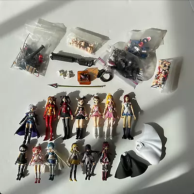 Figma Japan Figures Lot Puella Magi Madoka Magica Kaiyodo Rin Strength Kairi • $300