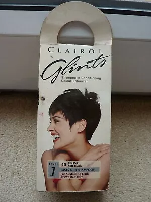 Glints Shampoo-in Hair Colour By Clairol – Ebony 40 • £14.99