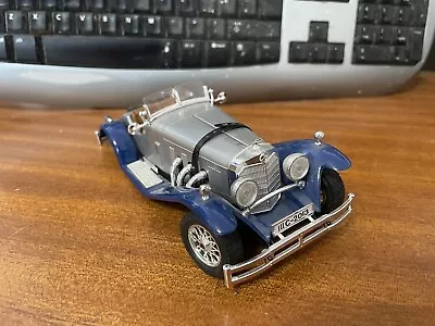 Burago 1/24 Scale Mercedes SSK - Silver/Blue -  Loose • $10.09