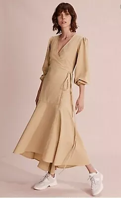 Country Road Wrap Midi Dress • $40