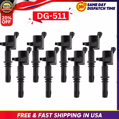 8PCS Motorcraft Ignition Coil DG511 For Mustang F-150 Ford 4.6L 5.4L 2004-2008 • $69.90