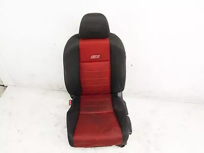 2013-2015 Honda Civic Si Coupe Front Left Driver Cloth Manual Seat - Black/Red • $515