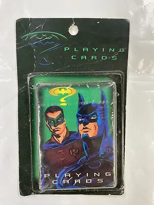 Vintage Batman Forever Playing Cards Factory Sealed 1994 Dc Comics Set New • $11