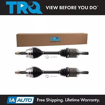 TRQ Front CV Axle Assembly Set Fits 2017-2020 Nissan TITAN • $155.95