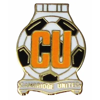 New Cambridge Utd Football Crest Enamel Pin Badge Cambridge Football Fans Badge • £5.99