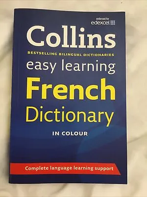 Easy Learning French Dictionary By Collins Dictionaries (Paperback 2014) • £5