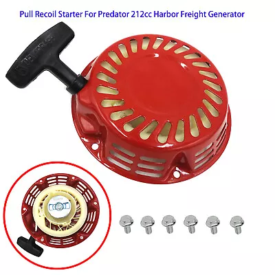 New USA Power Pull Recoil Starter For Predator 212cc Harbor Freight Generator  A • $15.99